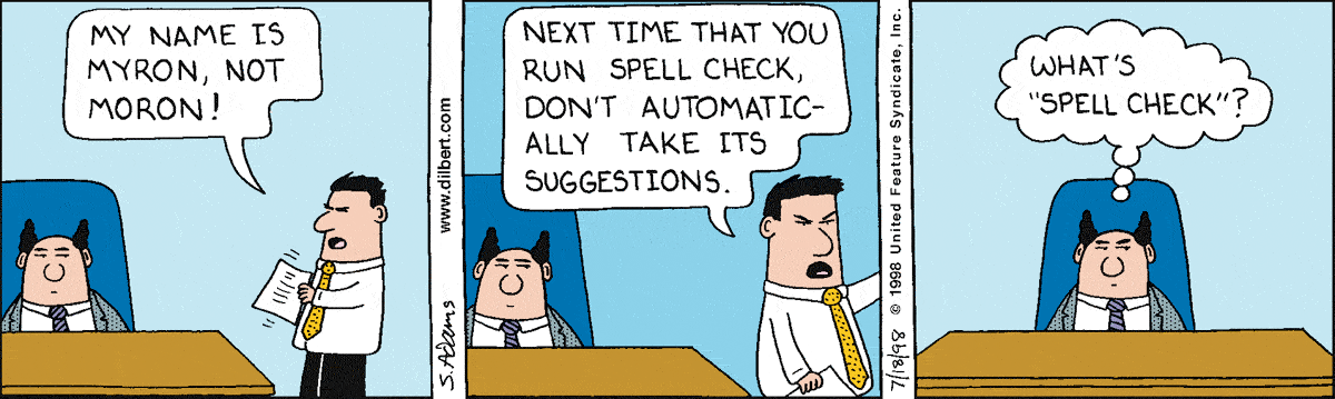 Dilbert Cartoon